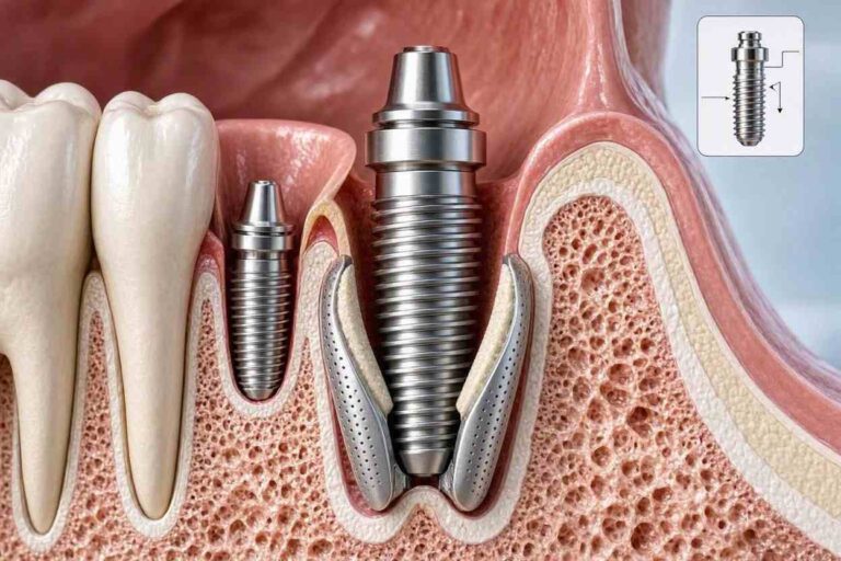 A Dental Implant That Spreads?