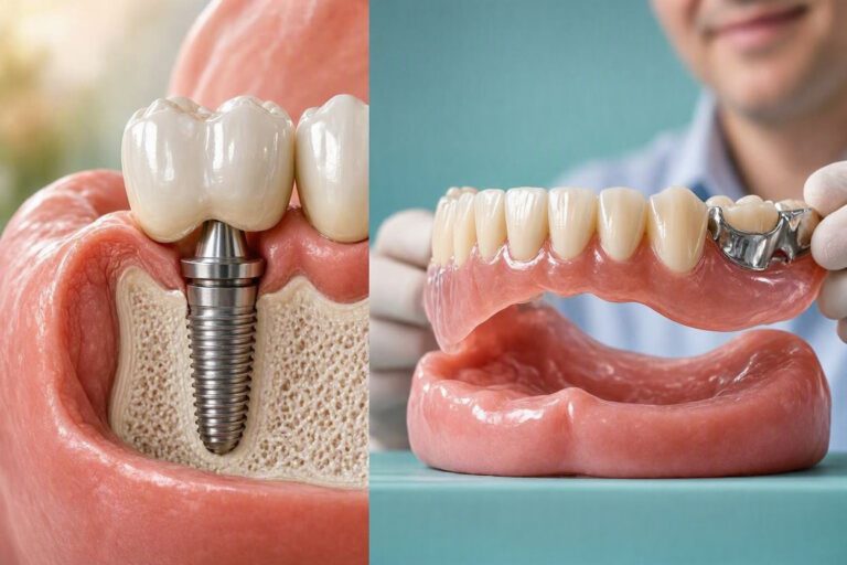Are Dental Implants And Dentures Interchangeable?
