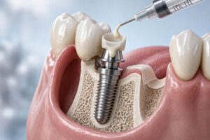 Are Dental Implants Cemented Into Place?
