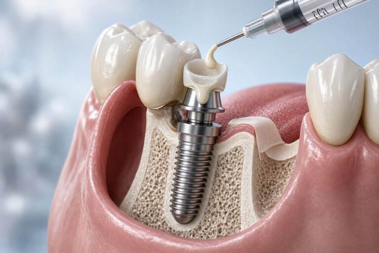 Are Dental Implants Cemented Into Place?