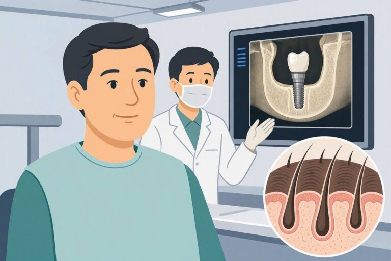 Can Dental Implants Cause Hair Loss?
