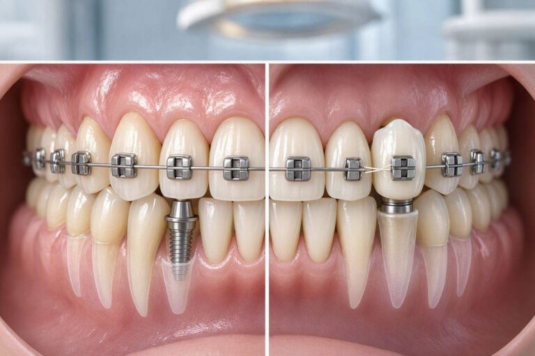 Can You Put Braces On Dental Implants?