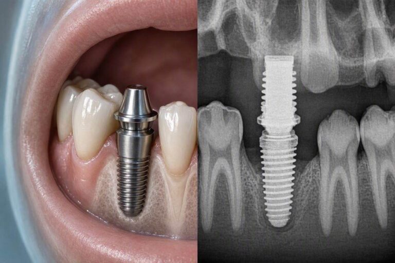 Can You See Metal In A Dental Implant?