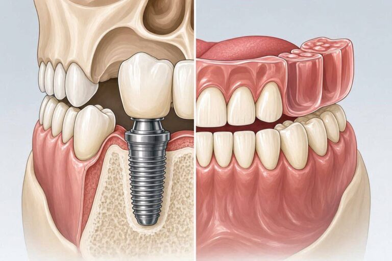 Do Dental Implants Resemble Dentures?