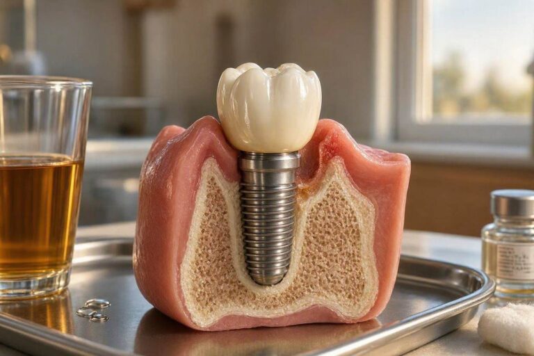 Does Drinking Alcohol Harm Dental Implants?