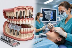 How Are Full Mouth Dental Implants Done?