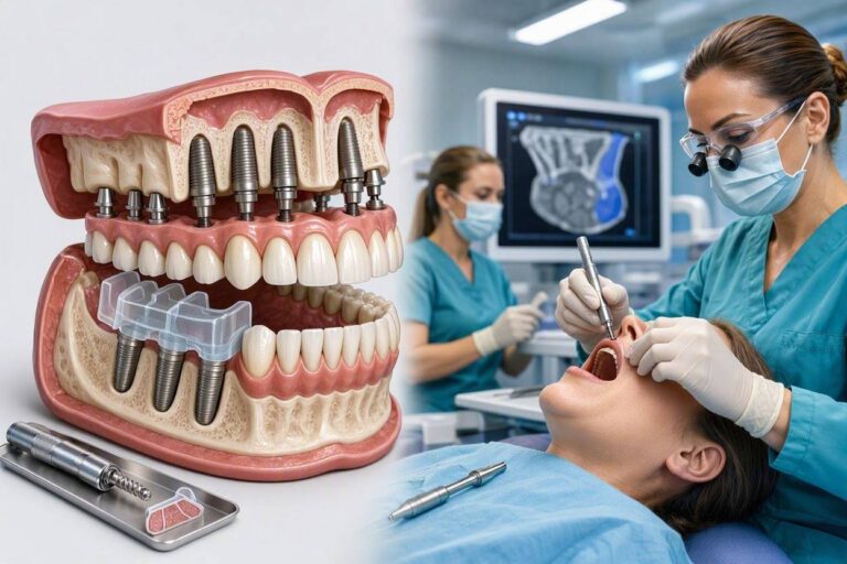 How Are Full Mouth Dental Implants Done?