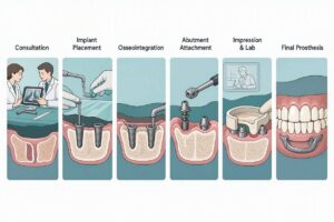 How Are Implant Supported Dentures Made?