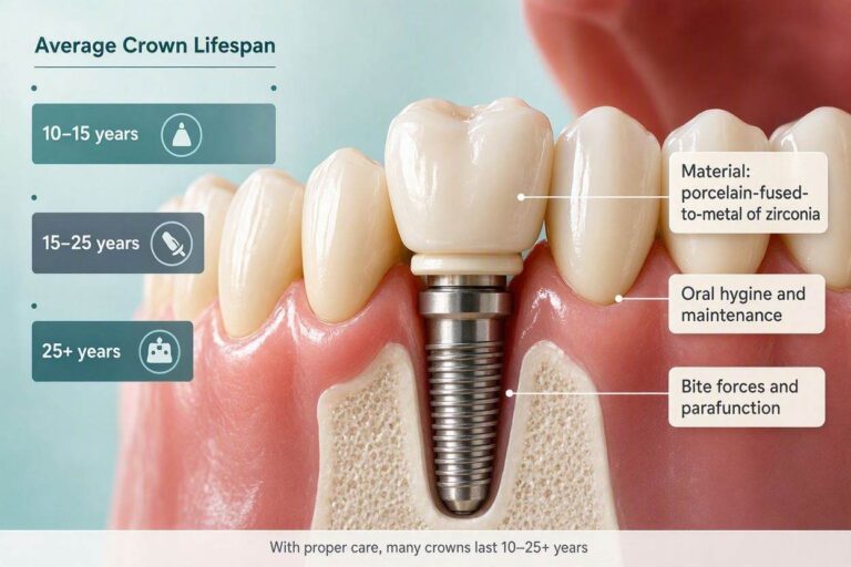 How Long Do Dental Crowns Last On Implants?