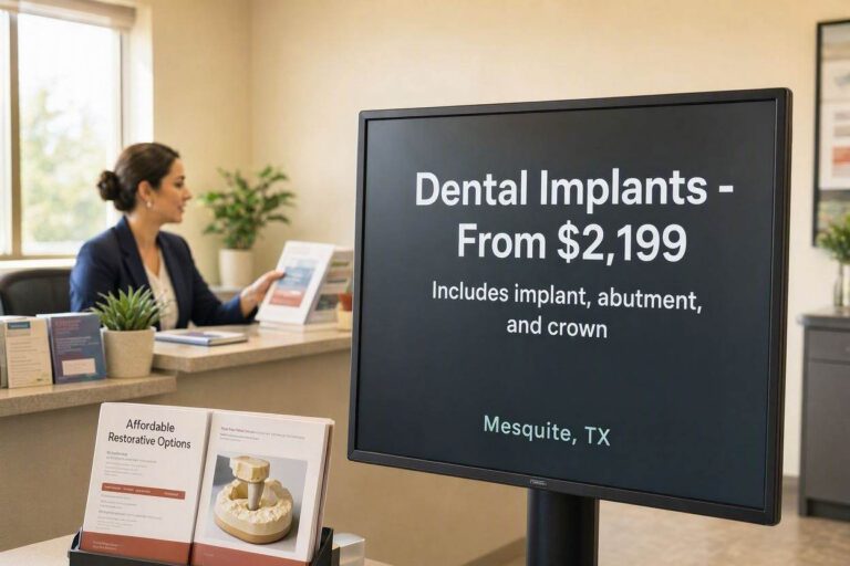 How Much Are Dental Implants Mesquite?