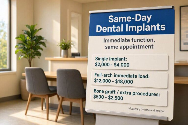 How Much Are Same Day Dental Implants?