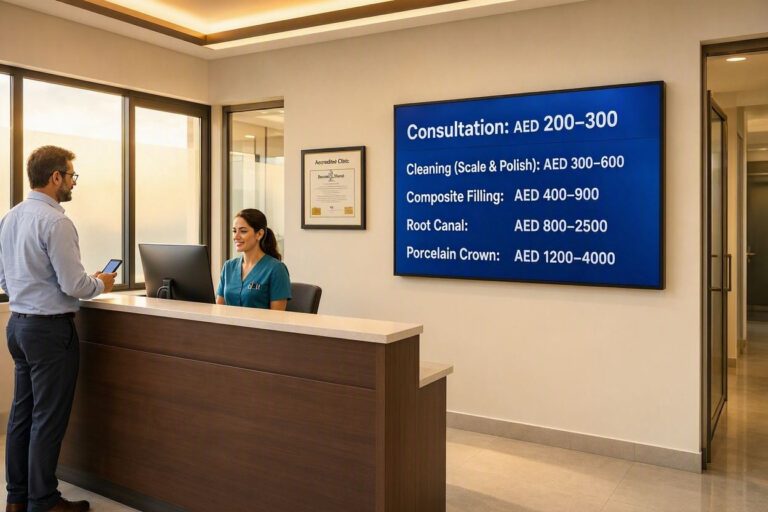 How Much Does A Dental Appointment Cost In Dubai?