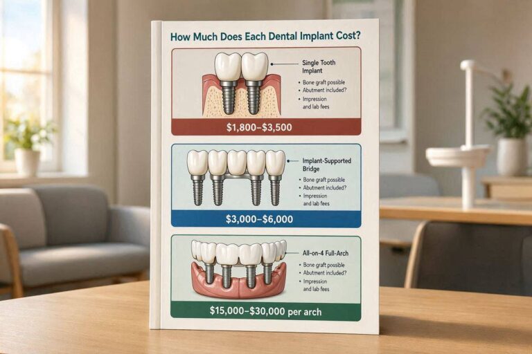 How Much Does Each Dental Implant Cost?