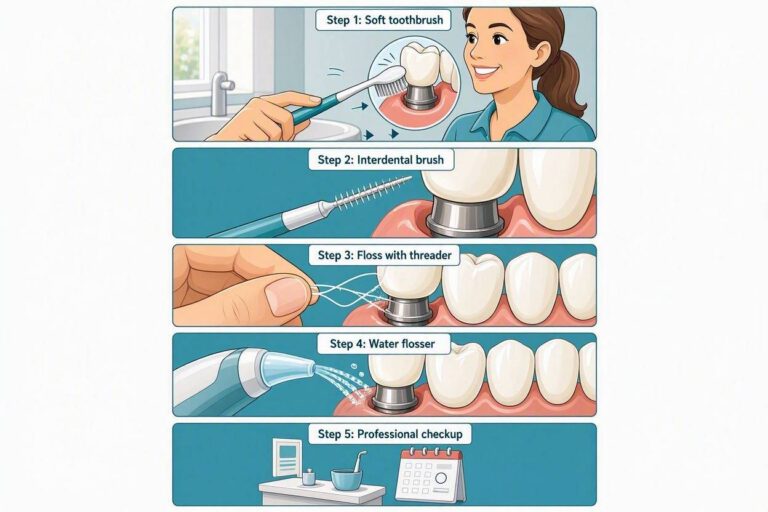 How Patients Can Clean Dental Implants?