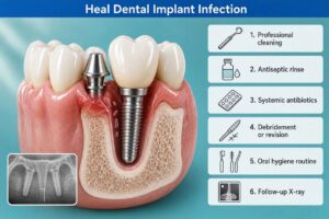 How To Heal Dental Implants Infection?