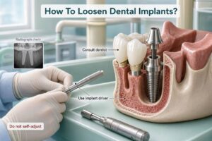 How To Loosen Dental Implants?