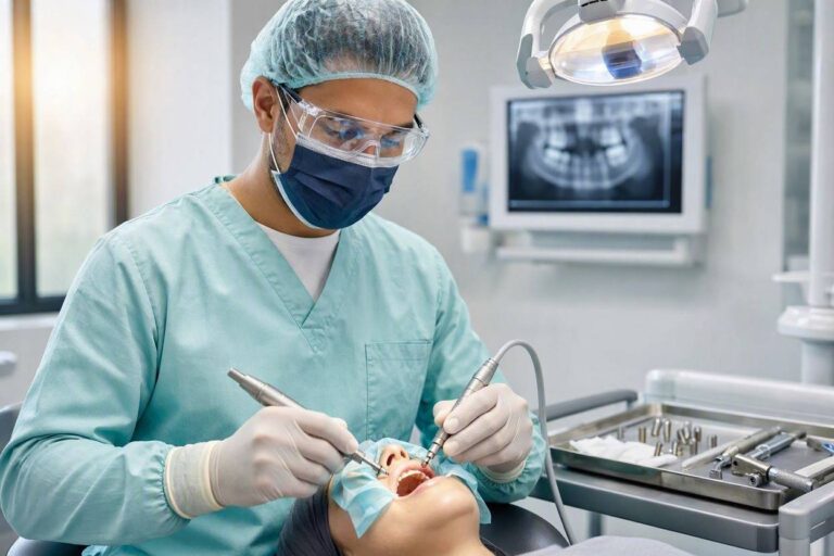 Someone Who Performs Dental Implants