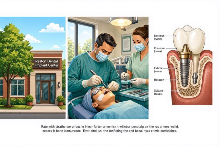 The Operation Of Dental Implants Reston?