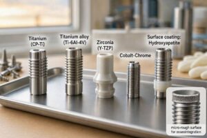 What Materials Are Used To Make Dental Implant Posts?