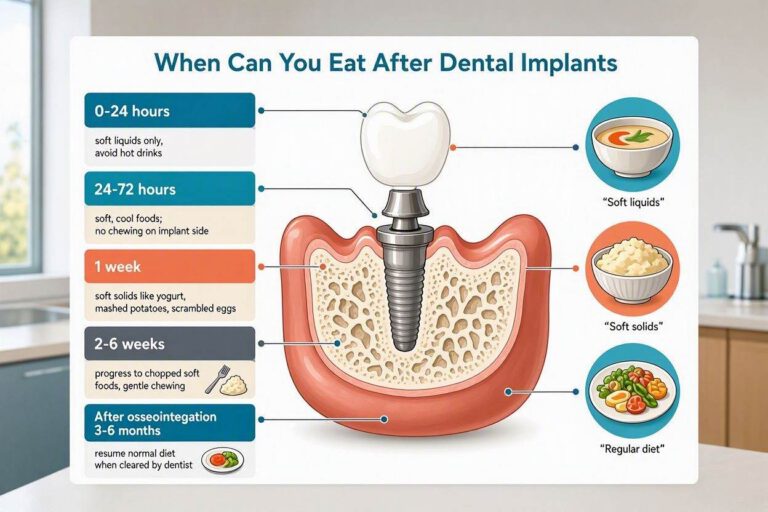 When Can You Eat After Dental Implants?