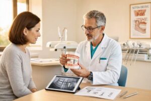 Where to start when considering dental implants? This step-by-step guide walks you through the initial consultation, diagnostic process, choosing a provider, and financial planning for a successful implant journey.