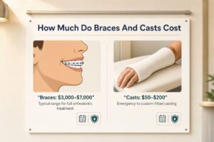 How Much Do Braces And Casts Cost?