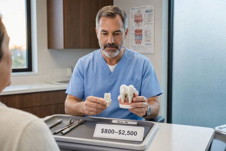 How Much Does A Reno Zirconia Crown Cost?