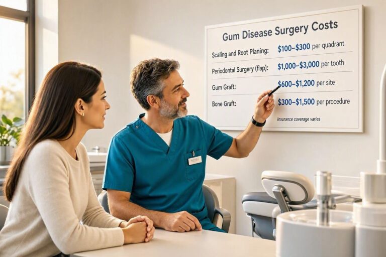 How Much Does Gum Disease Surgery Cost?