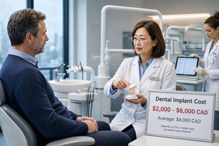 In Canada How Much Does A Dental Implant Cost?
