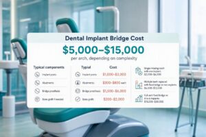 What Does A Dental Implant Bridge Cost?