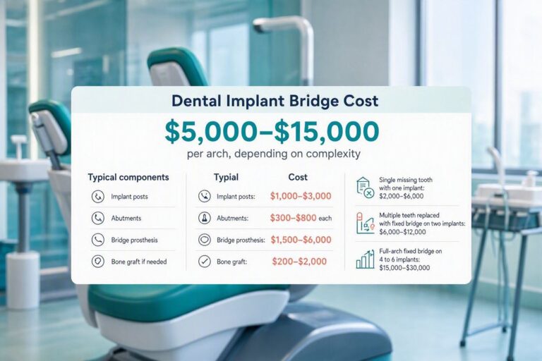 What Does A Dental Implant Bridge Cost?