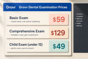 What Does A Grovr Dental Examination Cost?