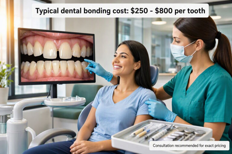 What Does Dental Bonding For A Gap Cost?