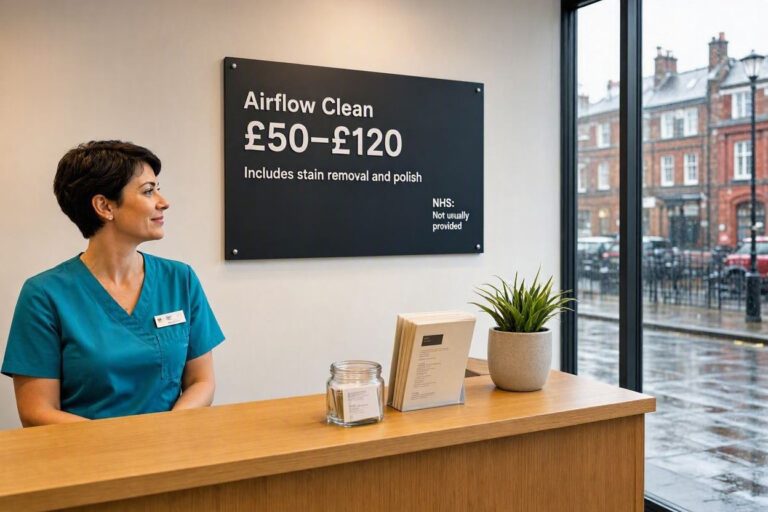 What Is The Cost Of Airflow Teeth Cleaning In The UK?