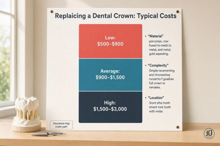 What Is The Cost Of Replacing A Dental Crown?