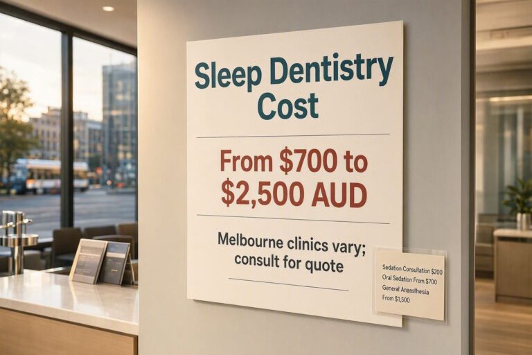 What Is The Cost Of Sleep Dentistry In Melbourne?