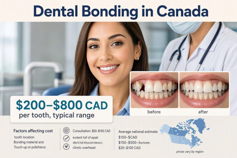 In Canada How Much Does Dental Bonding Cost?