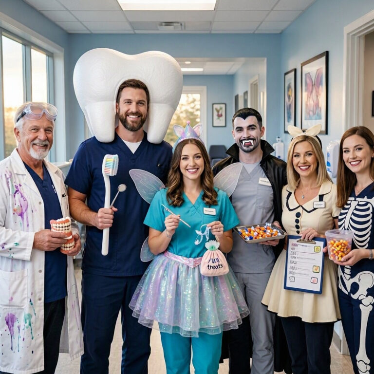 Dental Office Halloween Costume Group